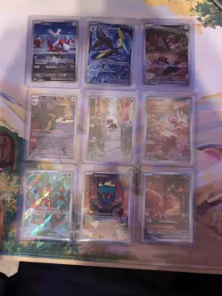 Pokemon Card SV Mega Evolution Lot of 17 Cards UR and IR - Image 3