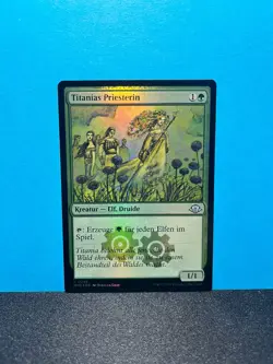 FOIL Titanias Priesterin / Priest of Titania - MTG Magic - Image 1