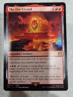 Magic the Gathering: The Fire Crystal Final Fantasy Regular Version - Image 1