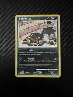 Pokemon TCG Poochyena Platinum 86/127 Fiffyen Lv 12 Pokemon Card - Image 1