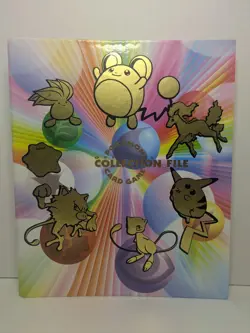Pokemon Card Game Official Collection File Vintage Japanese Base Set Binder 1996 - Image 1