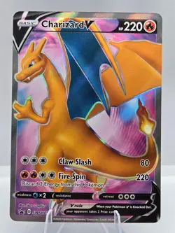 Charizard V SWSH050 Holofoil Promo Sword & Shield Promo Pokemon NM - Image 1