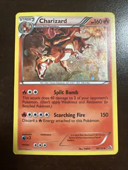 Charizard 19/113 Cosmos Pokemon TCG Legendary Treasures MINOR DMG - Image 1
