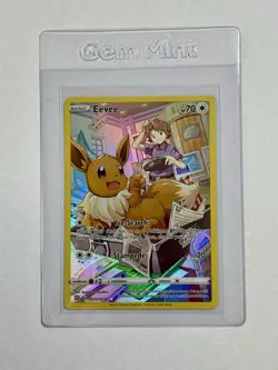 Eevee TG11/TG30 Ultra Rare Full Art Holo Brilliant Stars Trainer Gallery Pokemon - Image 5