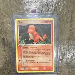 Pokemon TCG Ditto (Charmander) EX Delta Species 61/113 - Image 1