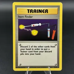 Item Finder - 74/102 Base Set - Pokemon TCG - 1999 - Image 1
