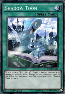 Shadow Toon - Super Rare 1st Edition DRL2-EN025 - LP - YuGiOh - Image 1
