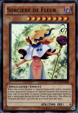 Sorciere De Fleur - Super Rare WC11-EN002 - LP - YuGiOh - Image 1