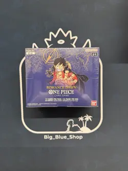 Booster Box TCG One Piece Romance Dawn OP-01 ENG Bandai Sealed (White Bottom) - Image 1