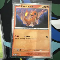 HD🌀Swirl Pokemon 151 Promo Card Set Charmander, Bulbasaur & Squirtle - Image 4