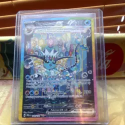 Pokemon Vaporeon ex 149/151 Full Art Special Illustration Rare Holo Card 280HP - Image 4