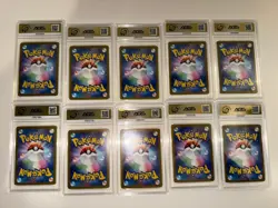 10 x Pokemon Cards Graded by AGS Grade 10 Gem Mint Bundle Lot - Image 4