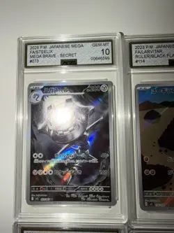 10 x Pokemon Cards Graded by AGS Grade 10 Gem Mint Bundle Lot - Image 5