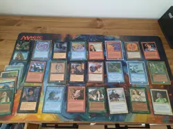 Magic Gathering MTG - Homelands Partial Full Complete Set 126/140 Unique Cards - Image 1