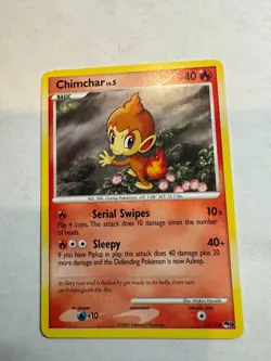 Chimchar 13/17 Common Pokemon Card Pre-owned - Image 1