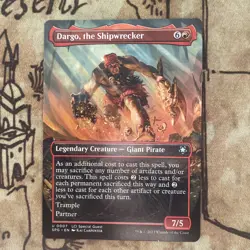MTG Dargo, the Shipwrecker Borderless Special Guests Regular #0007 NM Free Ship - Image 1