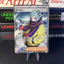 Pokemon TCG Grusha Full Art Trainer Paldea Evolved 253/193 - Image 1