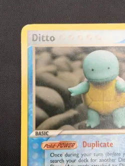Pokemon TCG Ditto 64/113 Squirtle EX Delta Species 2005 Card - Image 2