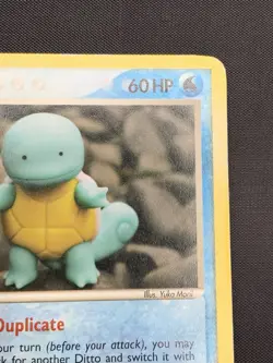 Pokemon TCG Ditto 64/113 Squirtle EX Delta Species 2005 Card - Image 3