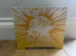 Pokemon Brilliant Stars Pokemon Center Elite Trainer Box - New & Case Fresh - Image 1