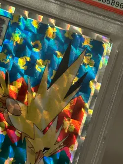 Pokemon Topsun Japanese Zapdos #145 Holo Foil 1995 Pocket Monster PSA 2 Graded - Image 3