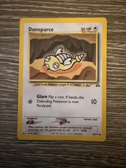 Dunsparce Neo Discovery EX 54/75 Pokemon Card - Image 1