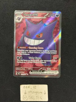 Pokemon Temporal Forces - Gengar Ex - 193/162 - FULL ART RARE - MINT - Image 1