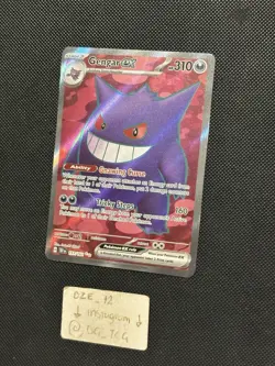 Pokemon Temporal Forces - Gengar Ex - 193/162 - FULL ART RARE - MINT - Image 4