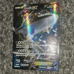 Pokemon TCG Steam Siege Steelix EX Full Art 108/114 Holo - Image 1