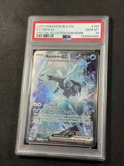 Pokemon PSA 10 Kyurem ex 165/086 Special Illustration Rare Black Bolt - Image 2
