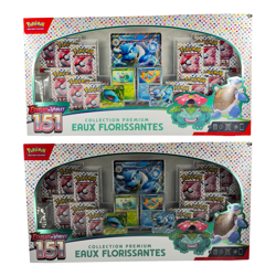 Pokemon 🇫🇷 2x Coffret Eaux Florissantes EV3.5 151 Collection Premium EV03.5 - Image 1