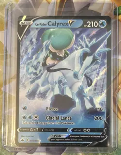 Ice Rider Calyrex V - 045/198 - SWSH Chilling Reign - Pokemon - NM/M - Image 3