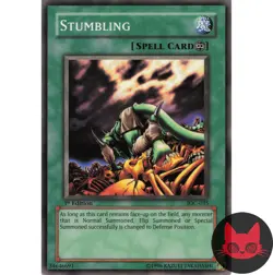 Yugioh Stumbling IOC-035 Common 1st Edition NM - Image 1