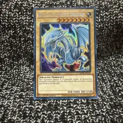 YUGIOH! Blue-Eyes White Dragon MP22-EN266 Prismatic Secret 1st Edition Lp - Image 1