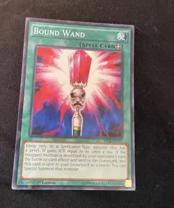 Yu-Gi-Oh! Bound Wand BP03-EN175 Shatterfoil 1st Edition Near Mint - Image 1