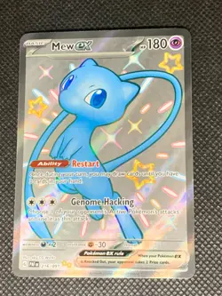 Mew ex 216/091 - Paldean Fates Pokemon Card - NM - Image 1