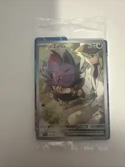 N's Zorua 189 Sv: Scarlet & Violet Promo Cards Holo SEALED - Image 1