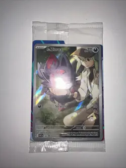 N's Zorua 189 Sv: Scarlet & Violet Promo Cards Holo SEALED - Image 2