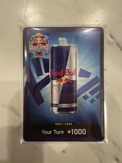 One Piece Red Bull DON!! Promo Set (10 Foil DON Cards) Factory Sealed - Image 1