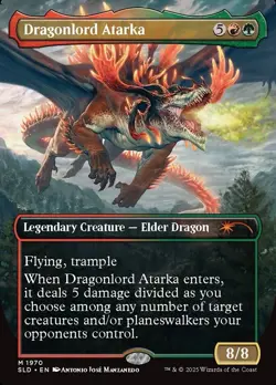 🧙Dragonlord Atarka M 1970 SLD NON-FOIL They Grow Up So Fast Secret Lair MTG - Image 1