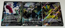 Rapid Strike Medicham, Urshifu & Zeraora V LOT Pokemon Alternate Art Cards NM - Image 1