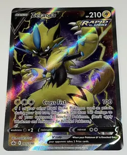 Rapid Strike Medicham, Urshifu & Zeraora V LOT Pokemon Alternate Art Cards NM - Image 4