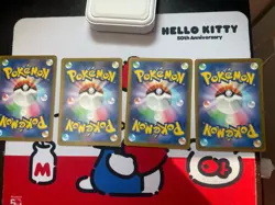 Nintendo Pokemon Pikachu Pokemon GO Japanese Basic Card Lot (4 Cards) - Image 2