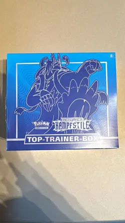 Pokemon Schwert & Schild Kampfstile Top Trainer Box Deutsch OVP kl. Schaden 820650452659 - Image 1