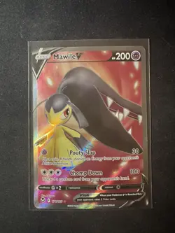 Pokemon TCG Mawile V (Full Art) Ultra Rare SWSH12: Silver Tempest 178/195 - Image 2