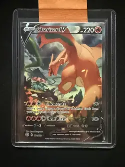 Charizard V 154/172 Brilliant Stars Ultra Rare PSA 10 Contender Pokemon GEM MINT - Image 5