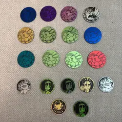 Pokemon TCG Coins Lot Of 19 - Image 1