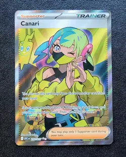 Pokemon Mega Evolution Ascended Heroes Full Art Trainer Canari 257/217 NM - Image 1