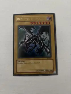 Red-Eyes B. Dragon LOB-070 The Legend of Blue Eyes White Dragon Unlimited - Image 1