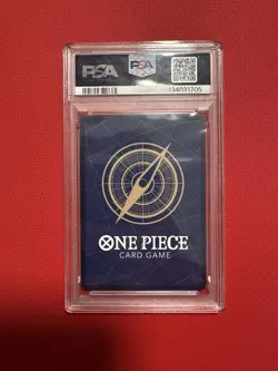 One Piece Legacy of the Master Trafalgar Law OP12-073 Alternate Alt Art PSA 9 - Image 3